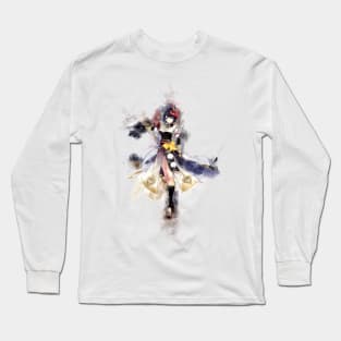 Kujou Sara - Genshin Impact (Watercolor) Long Sleeve T-Shirt